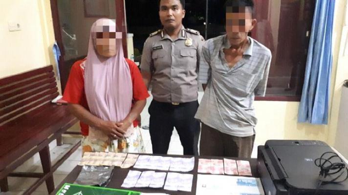 Polres Siak Ringkus Duda-Janda Pencetak Uang Palsu