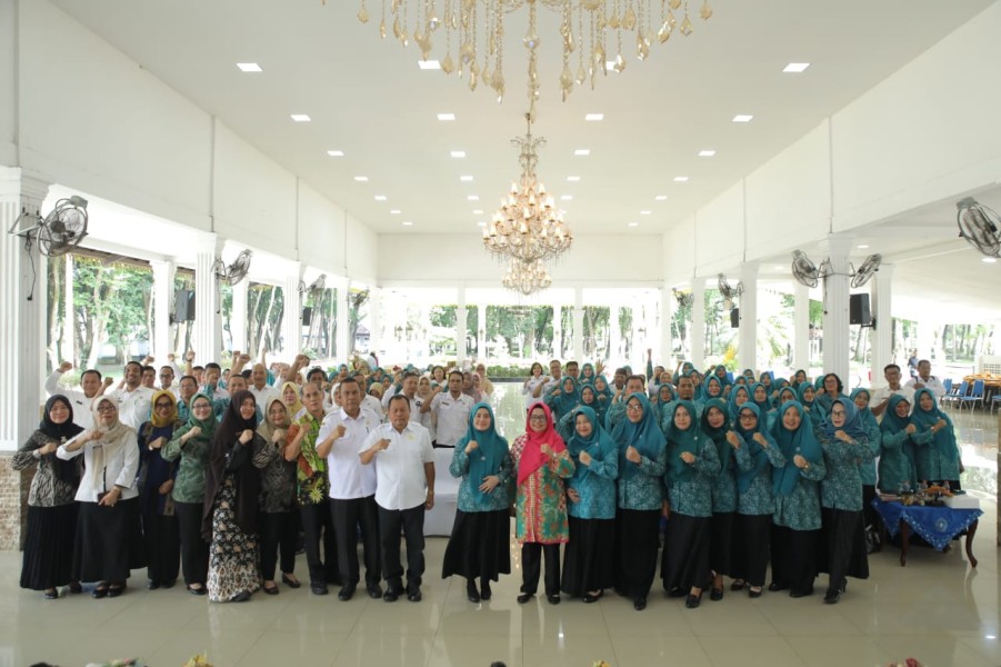 Tim Supervisi Desa/Kelurahan PKK Pemprovsu Kunker ke PKK Kabupaten Asahan