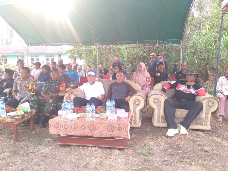 Pembukaan Karang Taruna Cup Dihadiri Oleh Serda Misriyadi