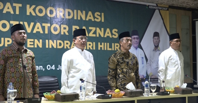 Bupati Wardan Buka Rakor Da'i Motivator Baznas se-Kabupaten Inhil