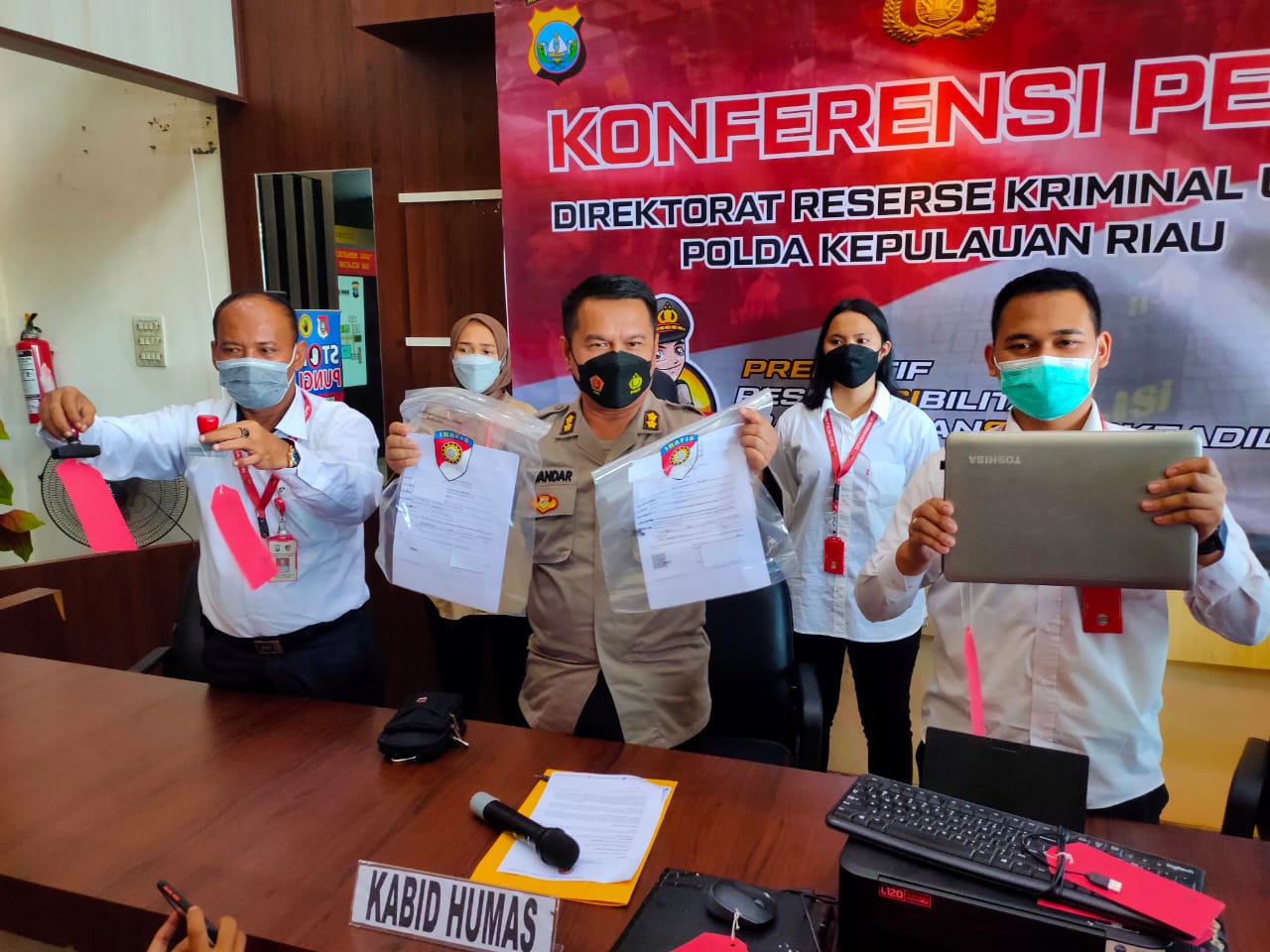 Pengungkapan Dugaan Pemalsuan Surat Test Antigen