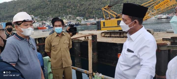 Gubernur Ansar Tinjau Proyek Jalan SP II Senilai Rp 72,6 M di Siantan