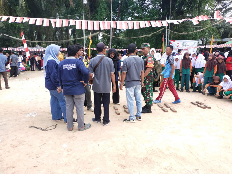 Serka Khorianto Hadiri Kegiatan Perlombaan Rakyat Sempena HUT RI ke 78