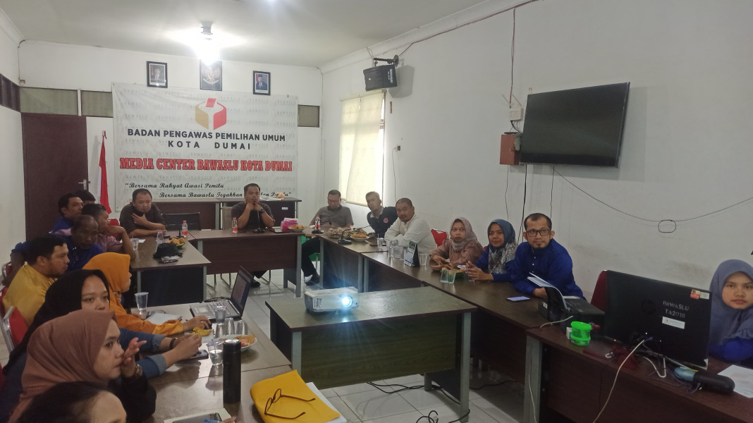 Bawaslu Dumai Gelar Rapat Koordinasi Rekrutmen PKD