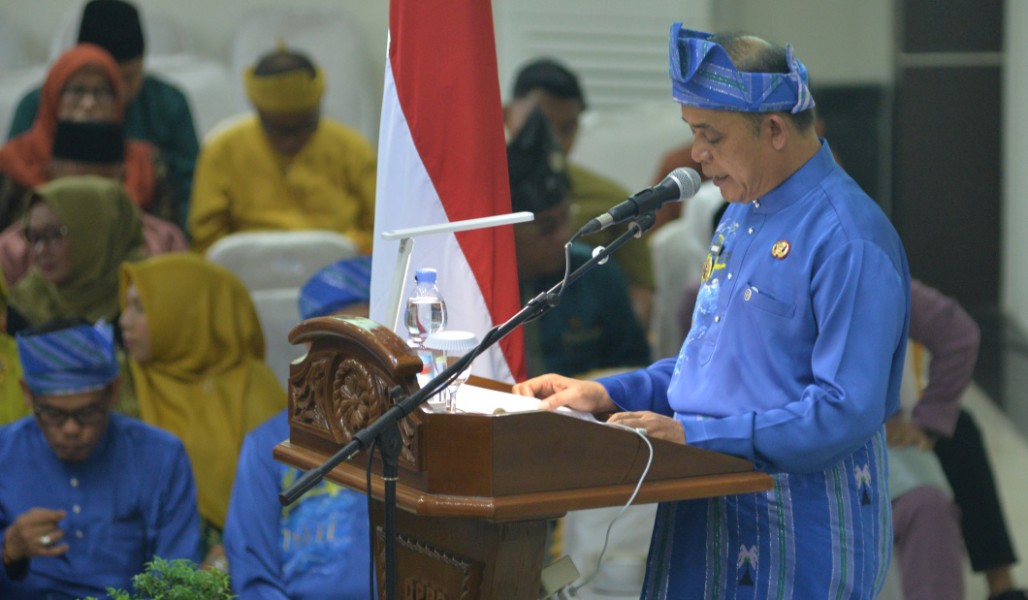 Pidato Bupati Herman saat Paripurna Istimewa Milad Inhil ke-60