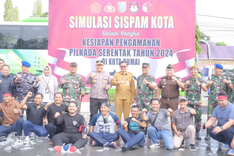 Dandim 0320/Dumai Ajak Jajaran TNI dan Masyarakat Sukseskan Pilkada 2024