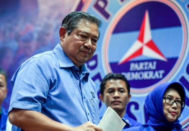 SBY Hadiri Kampanye Akbar Firdaus-Rusli di Kampar