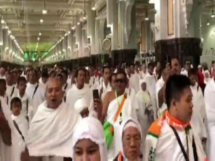 Jemaah Banser NU Bikin Merinding Masjidil Haram, Arab Marah