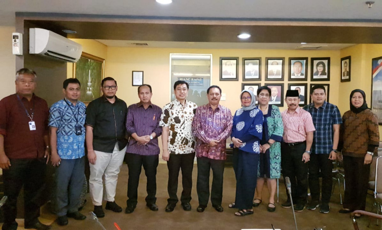 Bahas Solusi Harga Kelapa, Sekda Inhil Sambangi Ditjen Daglu Kemendag RI