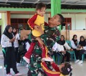 Senyum Polos Anak-Anak Kesongo, dan Sentuhan Hangat Anggota Satgas di Sela TMMD 129 Bojonegoro