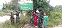 Sinergi TNI dan Perusahaan Diperkuat, Sarana Pencegahan Karhutla di Merbau Dicek