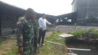 Tim Mabes TNI Tinjau Potensi Karhutla dan Embung di Desa Dedap Meranti