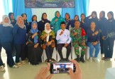 TMMD 129 Bojonegoro: Ibu-ibu Kesongo 'Tancap Gas' Olah Pisang dan Waluh Jadi Cuan berkelas
