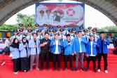 Hadiri Upacara HSP ke-98 di Taman Bukit Gelanggang, DPD KNPI Kota Dumai Ajak Pemuda Perkuat Persatuan Daerah