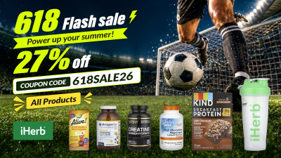 iHerb Spotlights Summer Wellness Essentials for 618 Sale