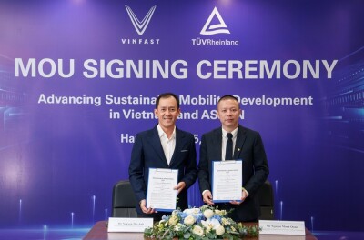 VinFast partners with TÜV Rheinland to advance vehicle testing capabilities for Vietnam's automotive industry