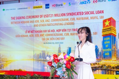 HDBank secures record international syndicated social loan in Vietnam
