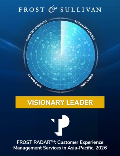 TP recognized as a Visionary Leader for innovation and growth in Frost & Sullivan's 2026 Frost Radar™ for Customer Experience Management Services in Asia-Pacific