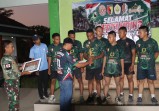 Lewat Smash Kebersamaan: TMMD 129 Bojonegoro Pererat Kemunggalan TNI-Mahasiswa dan Warga Kesongo