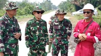 Perkuat Kesiapsiagaan Wilayah, Kolonel Adm Dariatmoko Tinjau Embung Air di Pulau Padang