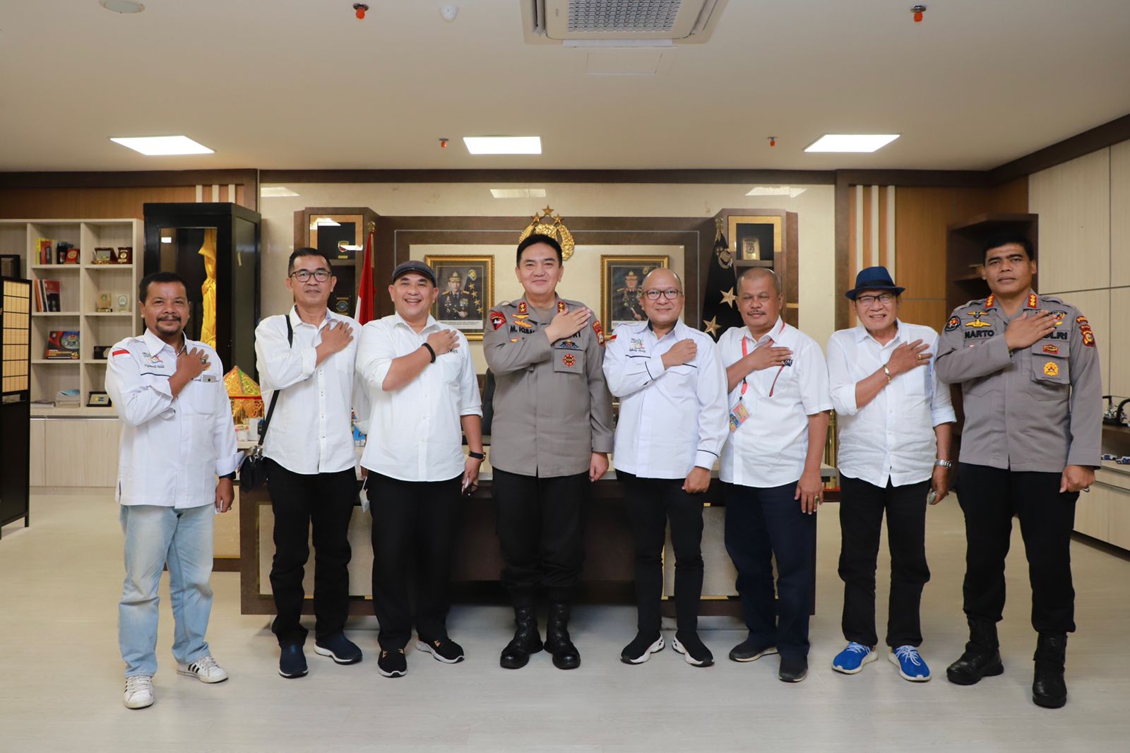 Kapolda Riau Siap Hadiri Pelantikan dan Pengukuhan Pengurus PWI Riau 2022-2027