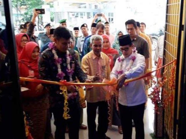 Walikota Dumai Resmikan Rumah Pintar Pemilu