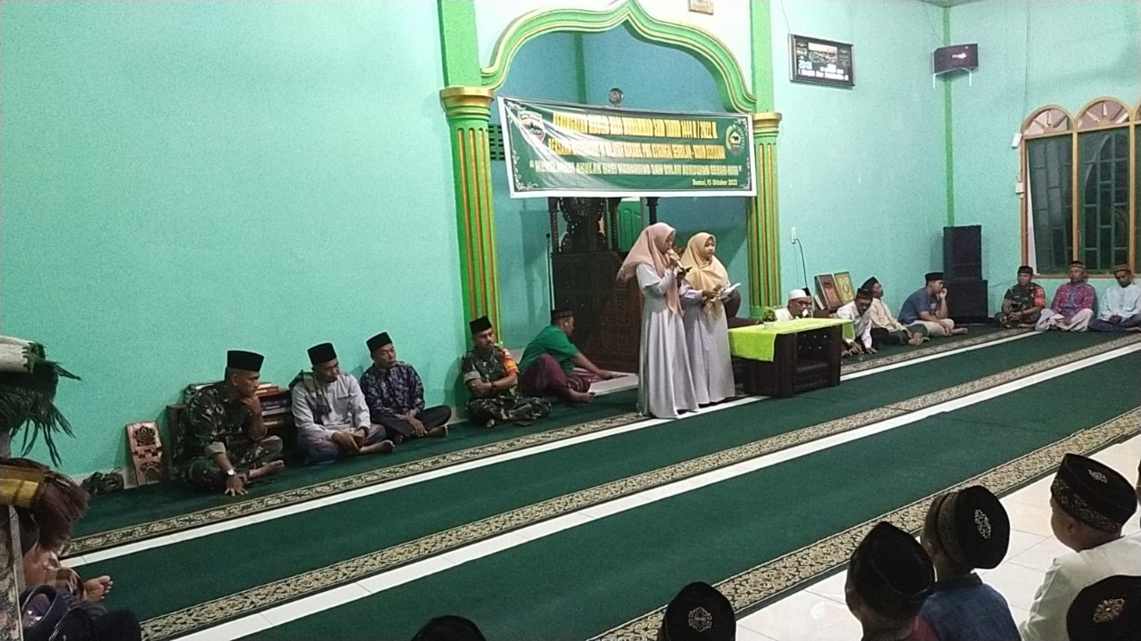 Koramil 03 Gelar Peringatan Maulid Nabi Muhammad SAW