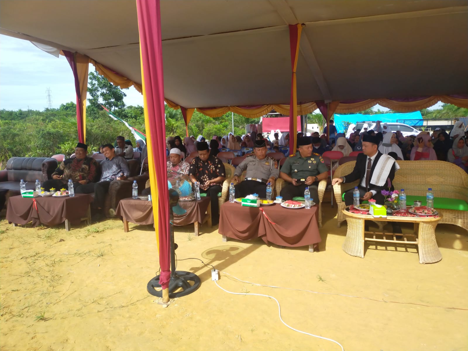 Hadiri Wisuda Santri, Danramil 02 Harap Terus Jaga Akhlakul Karimah
