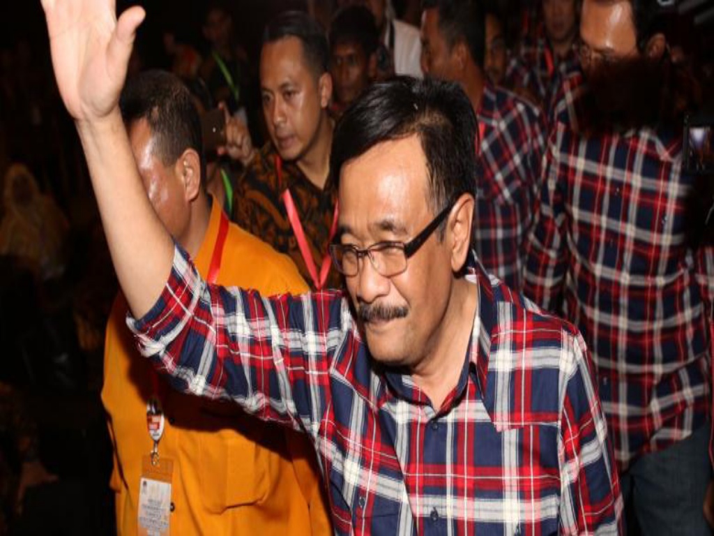 Djarot: Salam Dua Jari, Salam Dua Periode! Kerja, Kerja, Kerja, Menang!