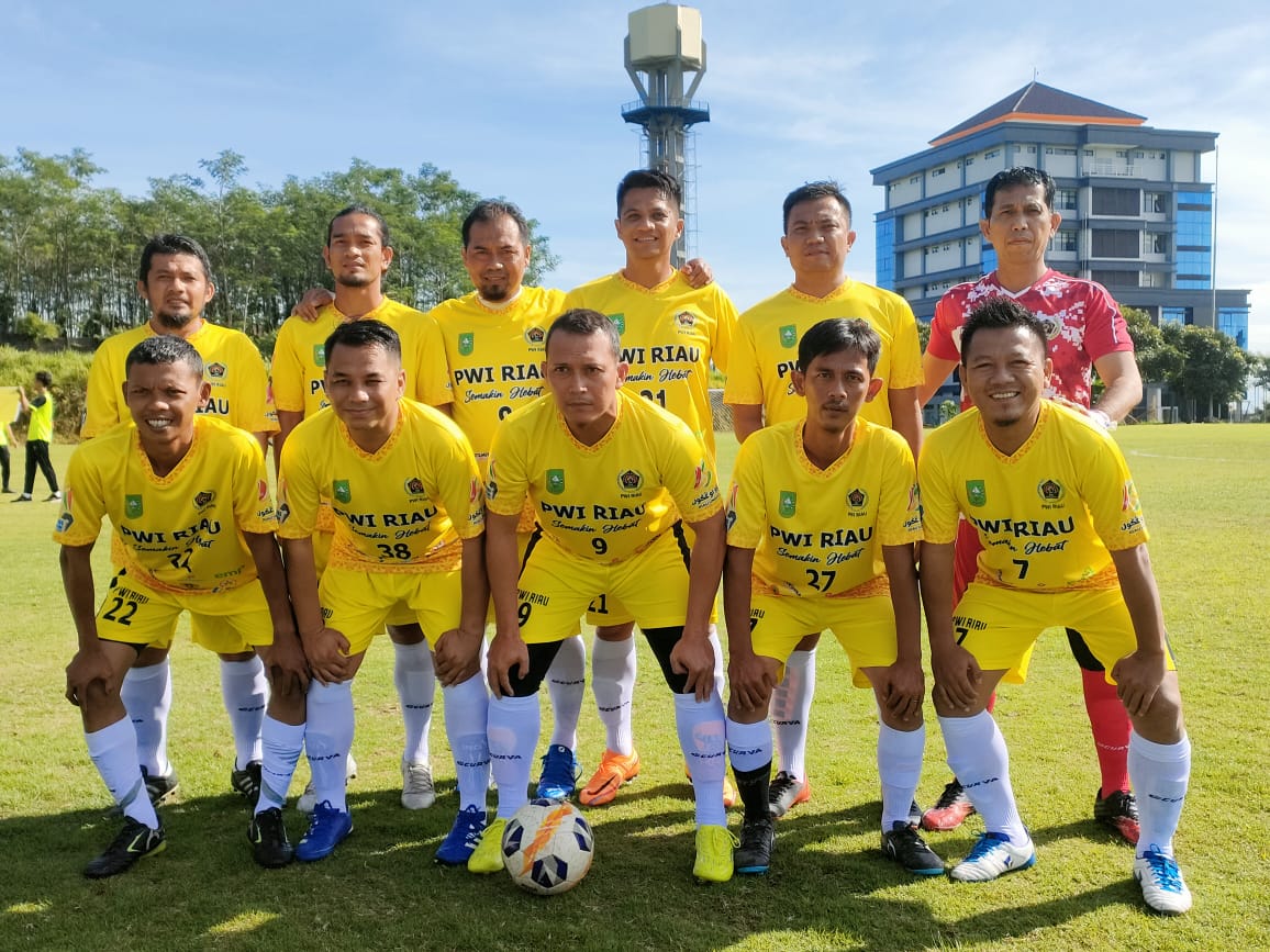 Porwanas XIII, Tim Sepakbola PWI Riau Bungkam Sumsel 4-0