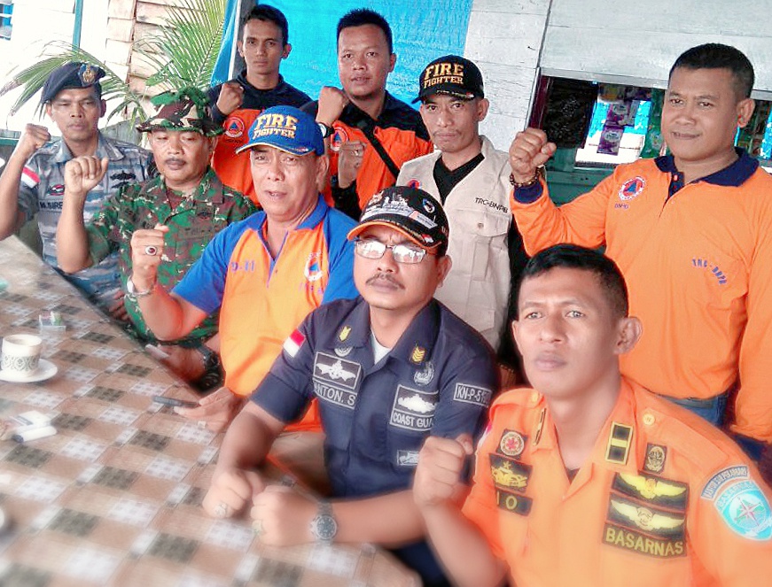 BPBD dan Basarnas Inhil Patroli di Perairan Gaung dan GAS