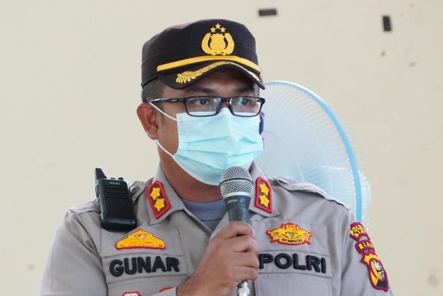 Dukung Vaksinasi di Siak, Polisi Berikan Hadiah Sepeda Motor