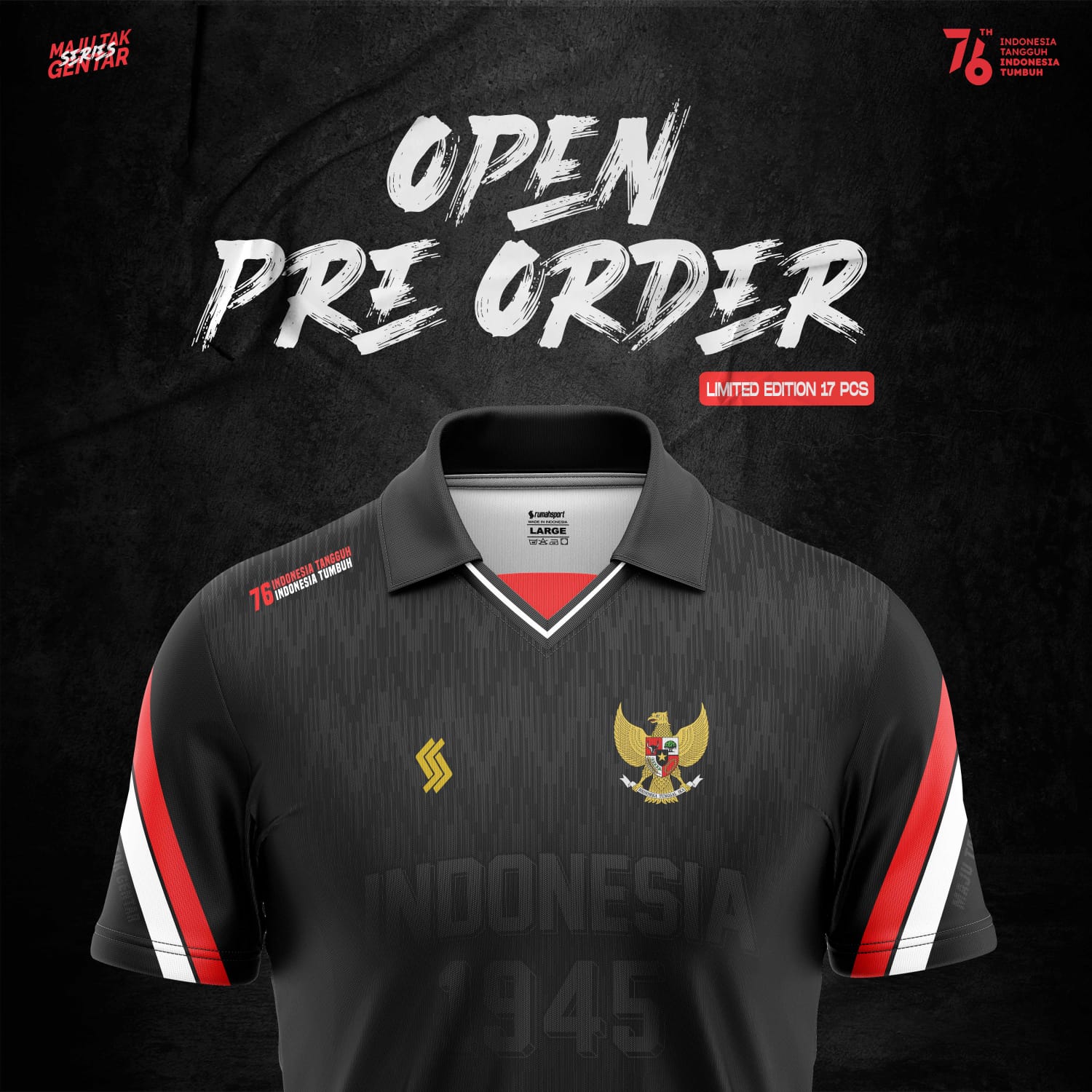 Rumah Sport Rilis Jersey Spesial Kemerdekaan, Ayo Buruan Pesan