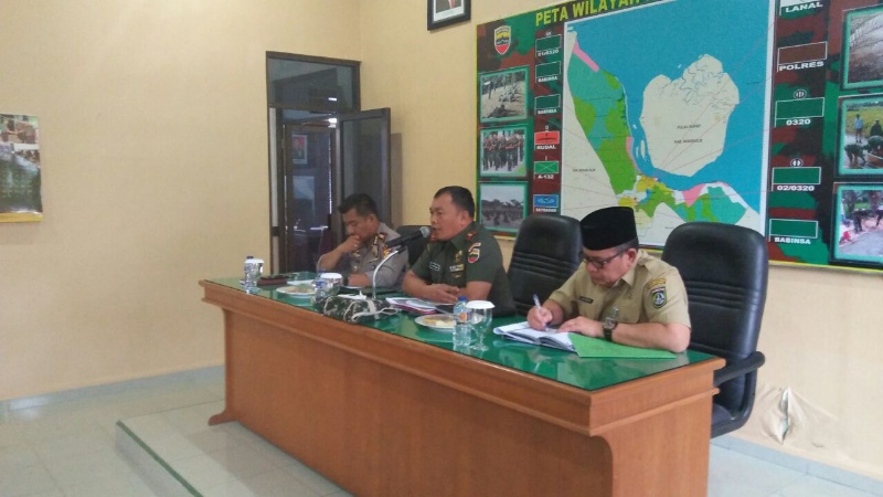 Dandim 0320/Dumai Pimpin Rakor Karlahut Dalam Rangka Sukseskan ASIAN GAMES ke-XVIII Tahun 2018