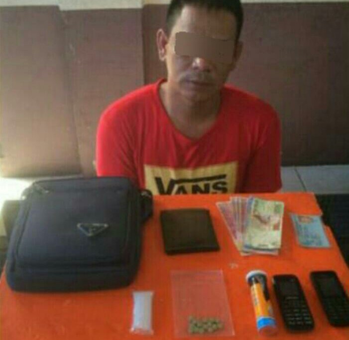 Di Perjalanan Ke Tembilahan, Warga Pekanbaru Kedapatan Bawa Narkoba