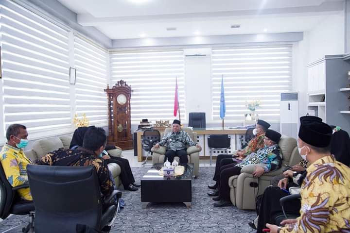 Bupati Labuhanbatu Terima Kunjungan Rektor UINSU