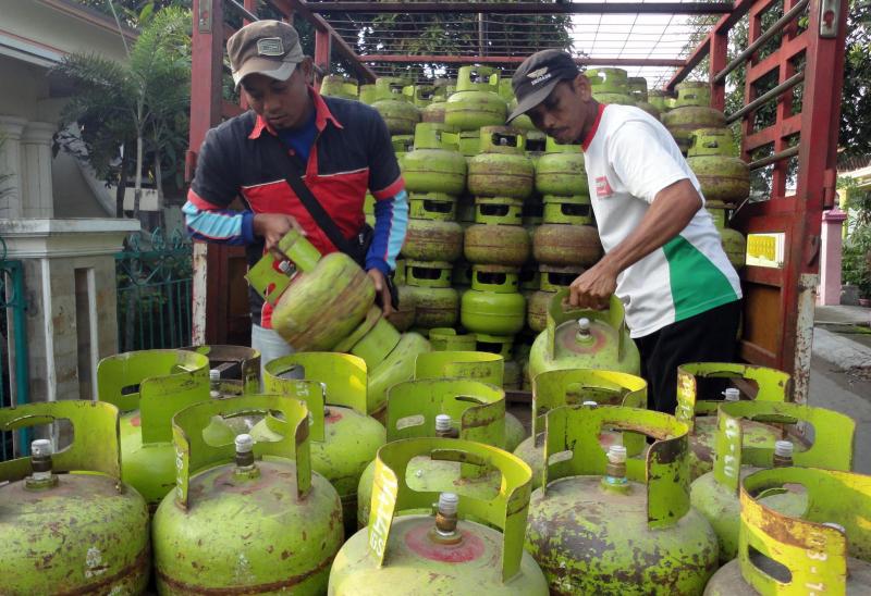 Terindikasi Adanya Permainan, Isi Gas Melon di Pelalawan Selalu Berkurang