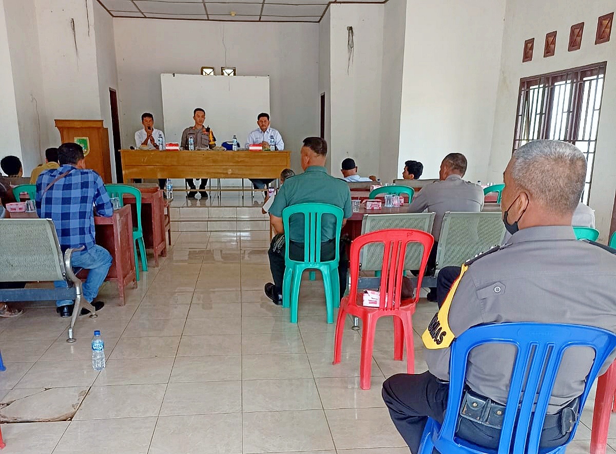 Jumat Curhat, Kapolres Rohil Gelar Dialog Dengan Masysrakat Bangko Bakti