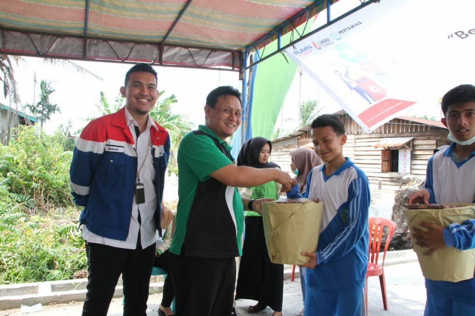 Pertamina, DLH, Pelajar dan Masyarakat Kumandangkan Deklarasi Peduli Sampah