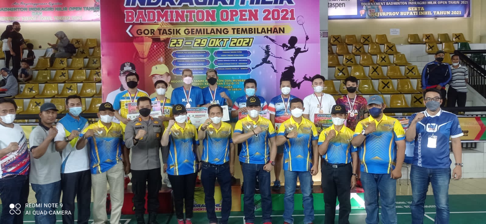 Inhil Open Badminton 2021 Dihadiri Atlet Terbaik