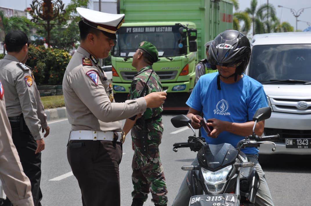 Hari Ke 6 Ops Patuh MK Polisi Tilang 126 Pengendara