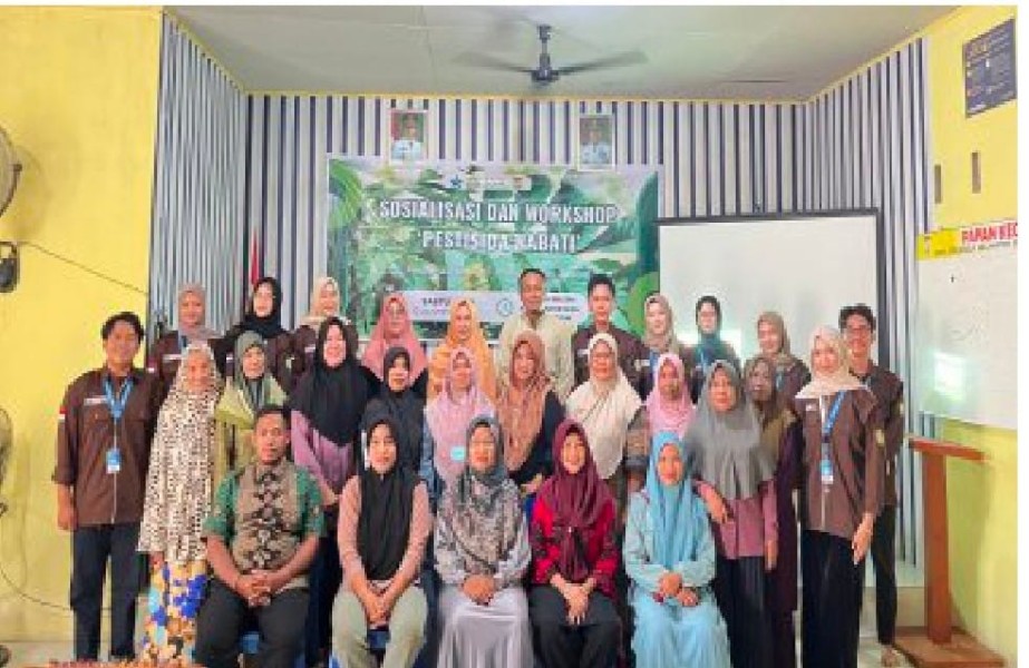 Giatkan Pertanian Ramah Lingkungan, Mahasiswa UNRI 2025 Gelar Workshop Pestisida Nabati di Desa Sipungguk