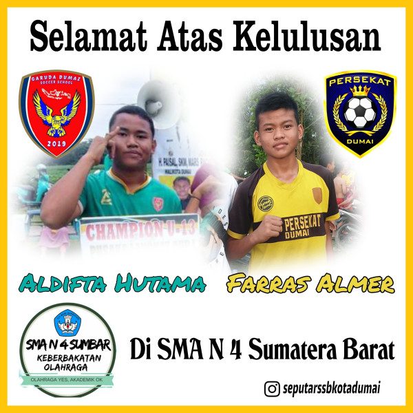 Siswa SSB Persekat Dumai dan Garuda Soccer School Lulus SKO Sumbar