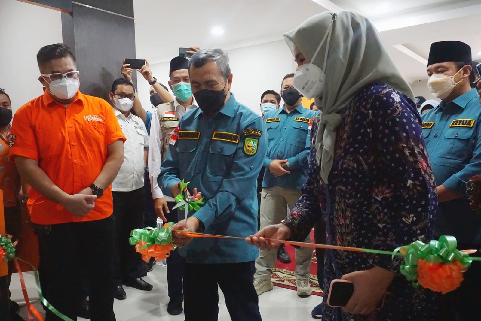 Hadiri Peresmian RS Graha Yasmine Dumai, Gubri Gunting Pita