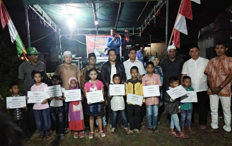 Malam Puncak HUT RI di RT 02 Bintan Berlangsung Meriah