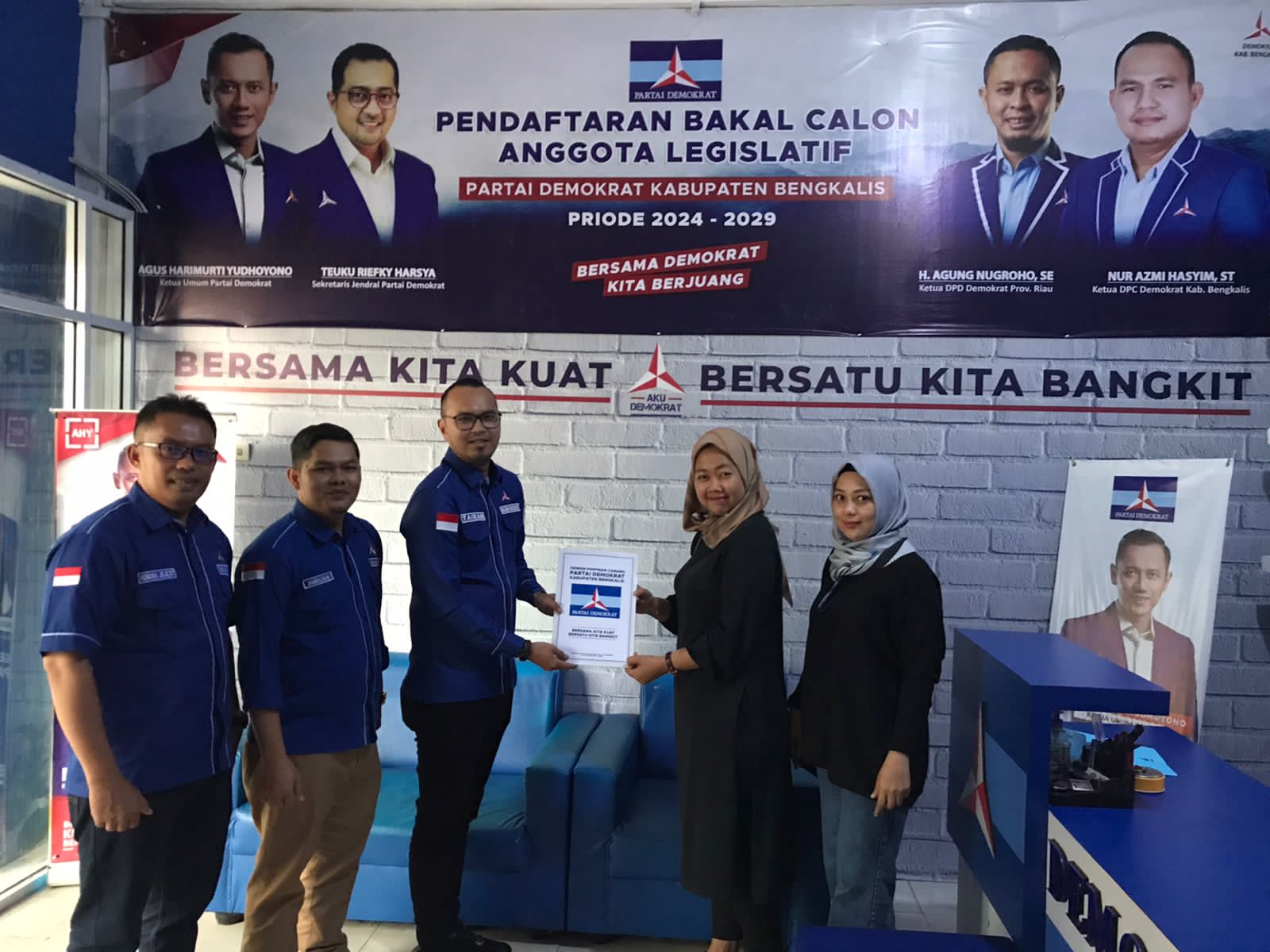 DPC Partai Demokrat Kabupaten Bengkalis Buka Pendaftaran Bacaleg