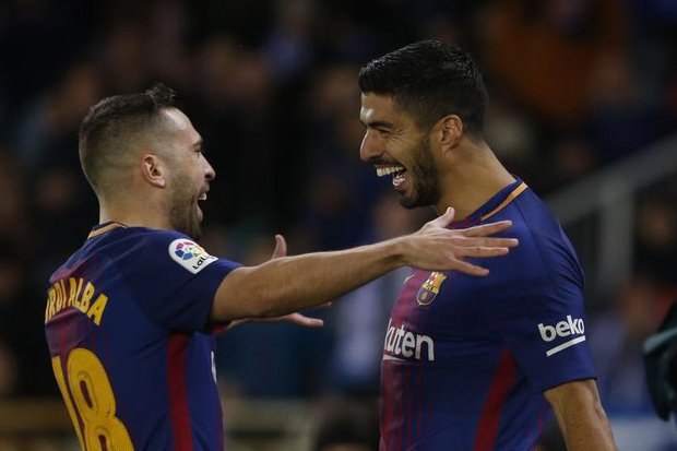 Sempat Tertinggal, Akhirnya Barca Libas  Real Sociedad