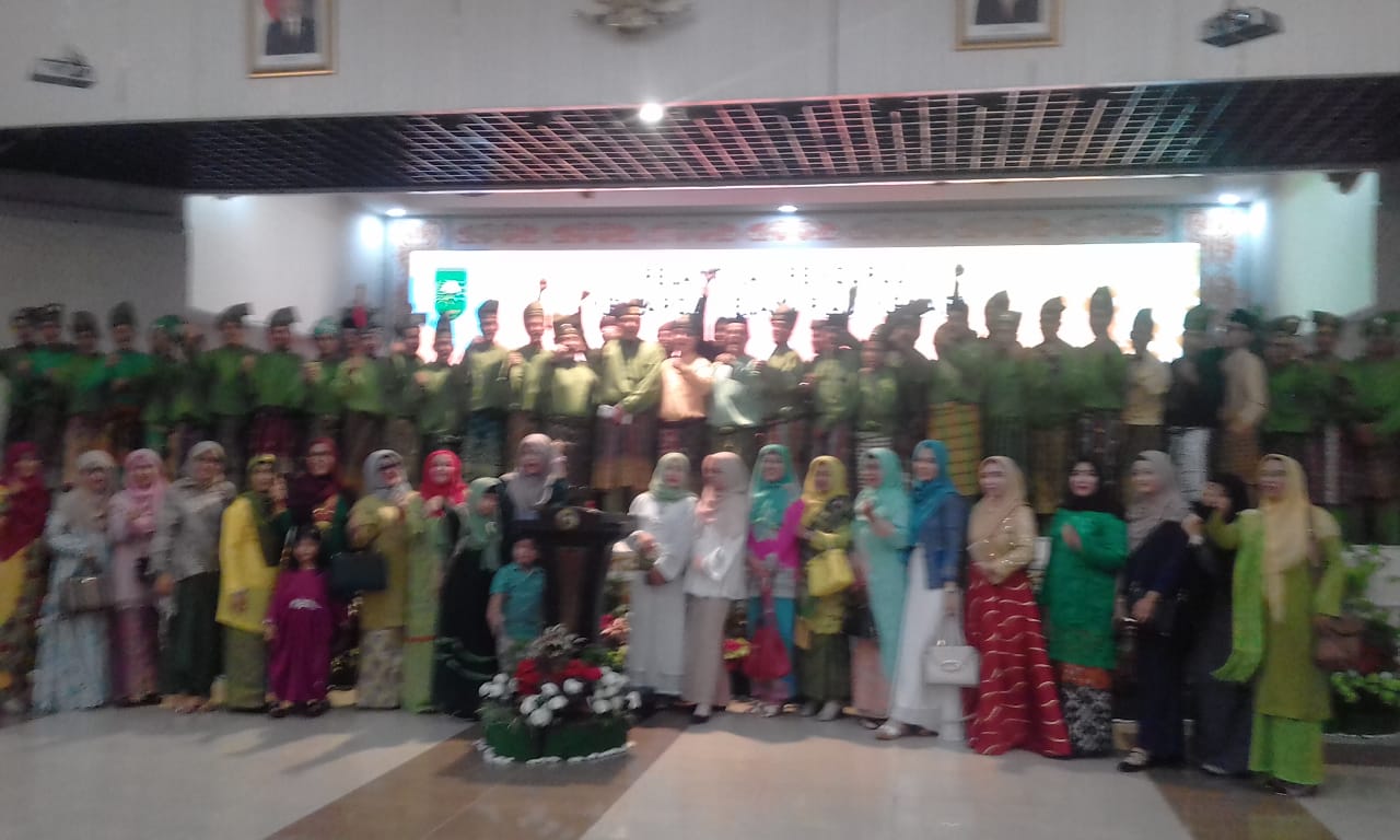 Gubri Lantik Kemari di Gedung Serindit