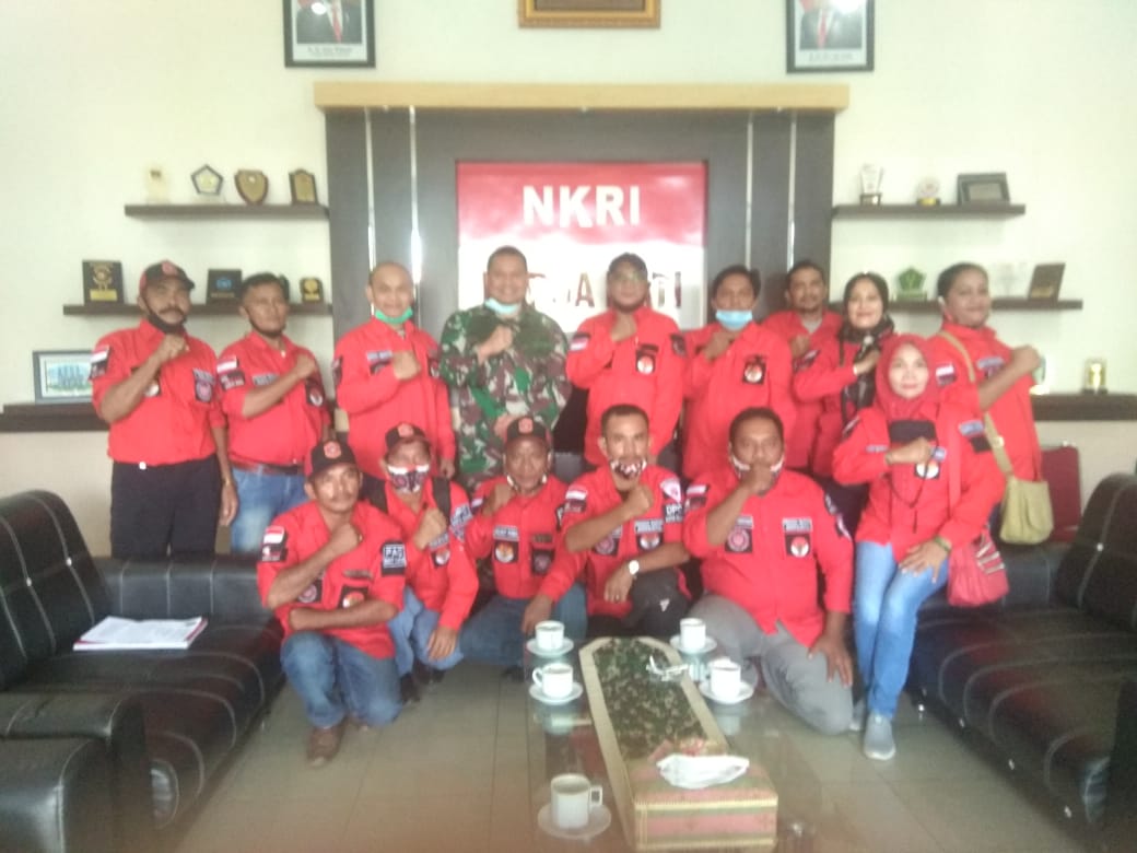 Dewan pimpinan cabang pemuda Batak bersatu DPC PBB, Audiensi Dengan Kodim 0320 Dumai