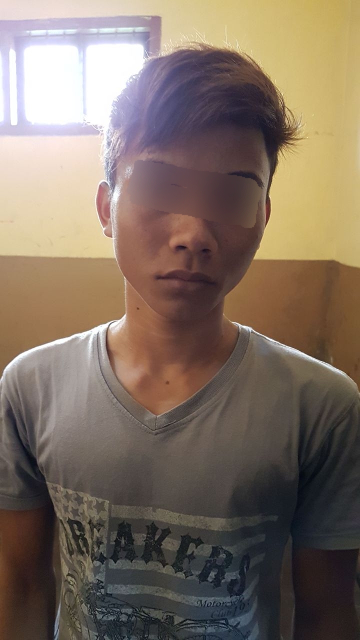 Usai Membacok, Pria Ini Langsung Ditahan Polisi
